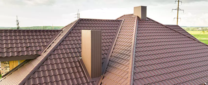 Residential Chimney Flashing Restoration in Roselle, NJ