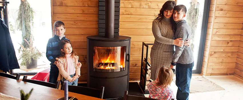 Morso Cast Iron Fireplace Insert Installation in Roselle, New Jersey