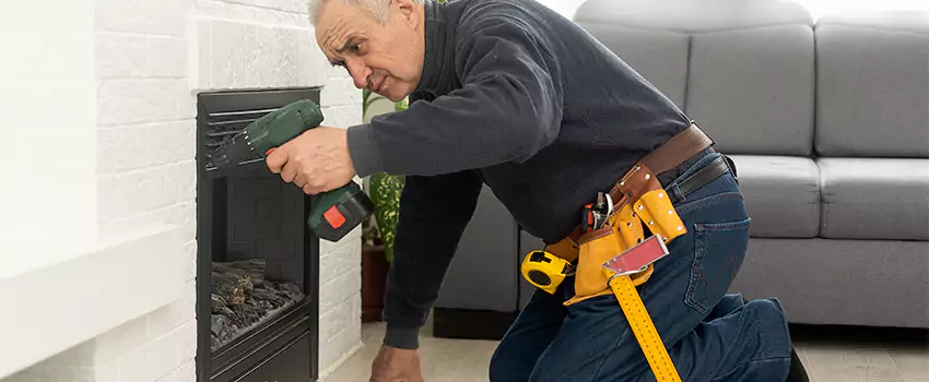 New Indoor Fireplace Installation in Roselle, New Jersey