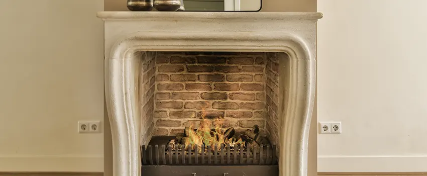 Vintage-style Fireplace Redesign in Roselle, New Jersey